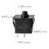 2 Pcs 12volt 6volt 2Pin Plunger Type Power Wheel Foot Pedal Switch for Kids Ride on Car