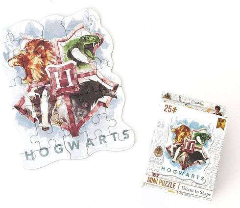 Playhouse Harry Potter Houses of Hogwarts 25-Piece Die-Cut Mini Puzzle for Kids