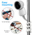 Flexible Twist Mount for Arenti Baby Monitor, No Tools or Wall Damage Required, White