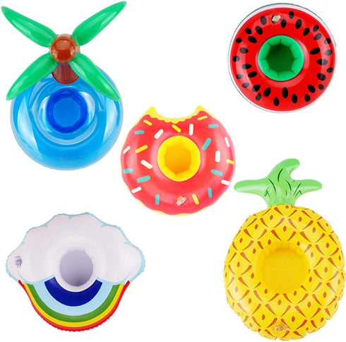 E-TING 11 Items, 3 Pcs Doll Beach Bikini Swimsuit + 3 Pcs Swim Ring + 5 Pairs Shoes for 11.5 Inch Girl Doll (Random