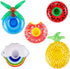E-TING 11 Items, 3 Pcs Doll Beach Bikini Swimsuit + 3 Pcs Swim Ring + 5 Pairs Shoes for 11.5 Inch Girl Doll (Random