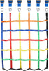 Gentle Booms Sports Climbing Cargo Net for Kids, 3.8X4.4ft with 7.1 X 7.1 inches Small Grid for Ninja Warrior Course