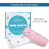 2-Pack, 52'' 28'' Girl Crib Sheets Fitted x for Standard Crib & Toddler Mattress, Soft and Breathable Material, Neutral