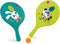 B. toys Bounce & Play Paddle Set - Sports & Outdoor Paddle Ball Game with 2 Colorful Paddles & 1 Ball for Kids