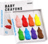 YSNYSN 8 1-3, 4-8, Colors Baby Crayons for Toddlers Non-Toxic Washable Jumbo Silky Crayons for Kids Ages Easy
