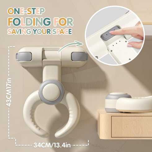 HDUYFYD 8-36 Baby Bath Stand-Baby Shower Stand Duck with Strong Suction Cups. Foldable Adjustable Bath Support