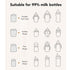 YUYTE Portable Bottle Warmer, Fast Heating Rechargeable Baby Milk & Water Warmer, Adjustable Travel Bottle Heater