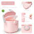 Termichy Baby Formula Dispenser, Portable Milk Powder Container with Carry Handle for Travel, 8.8OZ, Pink