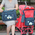 Inzopo Set 4 Mummy of Waterproof Baby Bottle Changing Bag Bag - Dark Blue