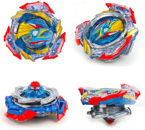 Konikiwa B-193 Bey Battling String Launcher, Ultimate Valkyrie Burst Set, Left and Right Spin DB Launcher, Blue