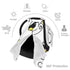 Hcpwzrf Duck Sunglasses Baby Car Seat Cover & Nursing Cover - Breathable Stretch Multi-Use Cover for Breastfeeding