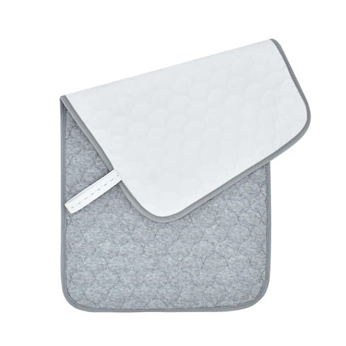 Generic 50x70cm Portable Diaper Mat, Travel Changing Pad, Foldable Bed Liner, Soft Waterproof Cotton Pad with Non Slip