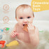 6-12-18 1-3 Silicone Bath Toys, Squeezable Bathtub Toys for Toddle Months+, Kids-Friendly Bath Toys, Baby Shower Toys