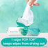 56 pampers aqua pure baby wipes ct OLD