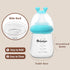 6oz (Pack 2)) Glass Baby Bottles with Natural Response Nipple Size S - Anti Colic Baby Bottles Wide Neck Slow Flow Baby