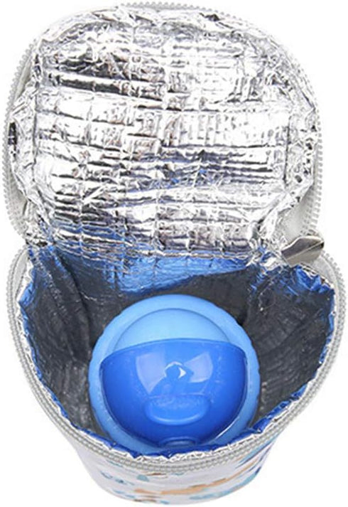Oxxggkao 4-Hour Portable Baby Bottle Warmer Bag, Insulated Thermal Tote for Milk & Formula, Heat Preservation Feeding