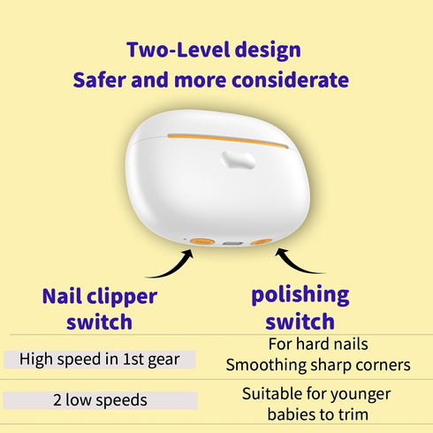 generic 5 1 2 Upgraded in Electric Nail Clipper for Nail Care with LED Light and Dust Collector USB Rechargeable Speed