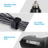 PumpMom 12 Volt Car Adapter for Motif Luna Breast Pumps - Replacement Vehicle Charger with 8 Ft Long Cord