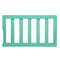 Convertible Crib Toddler Guard Rail - Emerald, Solid Wood Construction