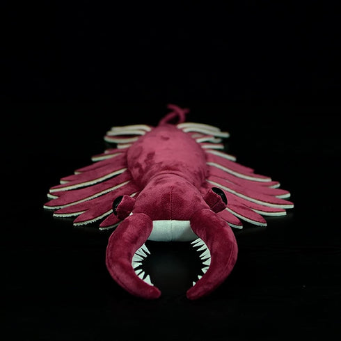 ZHONGXIN MADE 21" Realistic Cambrian Ancient Organism Anomalocaris Plush Toy - Lifelike Cambrian Creature Anomalocaris