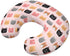 Qehuruxo Cute Cat Nursing Pillow Cover for Baby Girl Breastfeeding Pillow Slipcover with Hidden Zipper Nursing Pillow