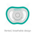 4-36 100% 4pk, Nanobebe Active Baby Pacifiers Months - Orthodontic, Lightweight and Vented, Curves Comfortably