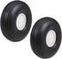 uxcell Tire and Wheel Sets for RC Airplane, PU Sponge Tire with Plastic Hub, 2.5" 2pcs