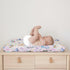 Colorful Sea Animals Baby Changing Pad Covers for Boys & Girls, 32''x16'', Soft Nautical Life Sheets