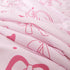4 Set Set URBONUR Piece Toddler Bedding - Soft and Breathable Crib Bedding for Girls, Includes Comforter, Fitted Sheet