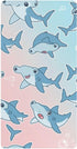 CZXW Cartoon Hammerhead Sharks Crib Sheets Fitted 52" x 28" Natural Cotton Soft
