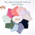 6-Pack PurComfy SuperSoft Baby Bibs, Premium Bamboo Bandana Drool Bibs for Infant Boys & Girls, Adjustable Snap Bibs