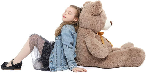 Tezituor Big Teddy Bear, 40'' Giant Stuffed Animal Plush, Soft Gifts for Valentine, Christmas, Birthday