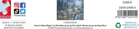 Ceaco - Holiday - Santa's Silent Night - 300 Piece Jigsaw Puzzle for Christmas