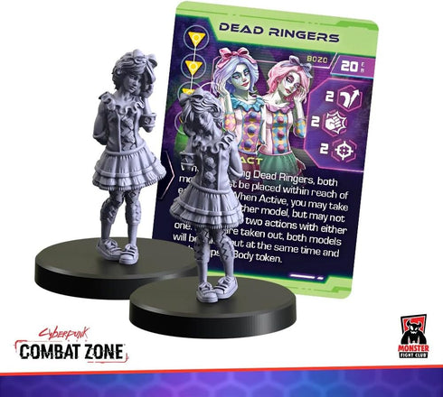 Monster Fight Club Cyberpunk: Combat Zone - Bozos Starter Gang