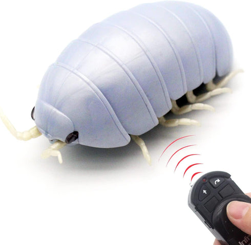 Tipmant RC Bug Remote Control Worm Realistic Pillbug Electronic Animal Prank Toy