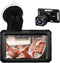Xixian Baby Car Camera 4.3 Monitor Rear Facing Backseat Night Vision 360 Rotation