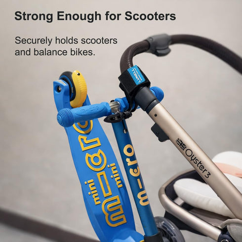 Generic LUNELL Stroller Hook Strap for Kids Scooter and Diaper Bag Universal Stroller Accessory