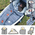 insular Warm Baby Sleeping Bag Envelope Winter Kid Sleepsack Footmuff Stroller Knitted Sleep Sack Newborn Knit Wool