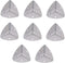 T Tulead Silver Corner Protectors, Pack of 8, 1.1"x1.1"x1.1" with Screws for Cabinet Edge Guard