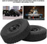 4PCS Rubber Wheel Tyres for RC Car, Antiwear, Fits WPL C-34 1/16 4WD Military Truck