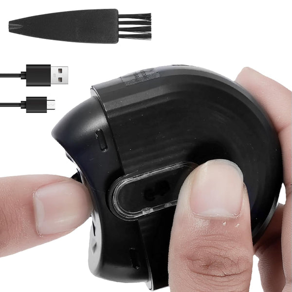 TMHCRDS Electric Nail Clippers, USB Rechargeable Safety Fingernail Trimmer with LED Light and