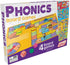 Junior Learning Phonics Board Games Set - 6 Counters for Ages 4-5, Language Skills