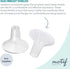 (2 19 mm) Motif Medical Duo Breast Pump Flange - Comfortable Flanges for Better Milk Flow & Pumping Ease - Ideal Breast