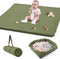 Hikiddy Baby Floor Play Mat : 2-in-1 Padded Foam Play Mat for