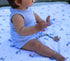 LMED Babyland 100% Pack 4, 47 47 inches (120 cm 120 cm), Muslin Cotton Swaddle Blankets, of x x Ultra-Soft, Breathable