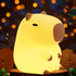 Bestfaith Cute Capybara Night Light, LED Squishy Night Lamp, 2 Levels Dimmable Nursery