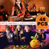 24PCS (24 Squishies+24 TOANWOD Halloween Party Favors Squishy Toys : Goodie Bag Stuffers Fidgets Toys Bulk Cheap