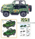 Armored Vehicle Building Block Military Toy, Age 6-12+, Army Battle Brick Model Gifts for Boys