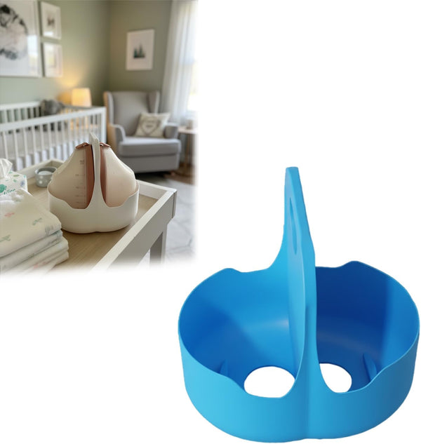 Generic Breast Pump Holder for Momcozy S9/S12 Pro/V1/V2, Portable Storage Caddy & Breastmilk