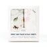 Fitted Pack n Play Sheets Set, 2 Pack, Stretchy Ultra Soft Jersey Knit for Girls, Safe and Snug